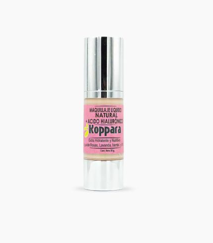MAQUILLAJE NATURAL + ÁCIDO HIALURONICO